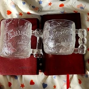 Set of two McDonalds vintage 1993 mugs